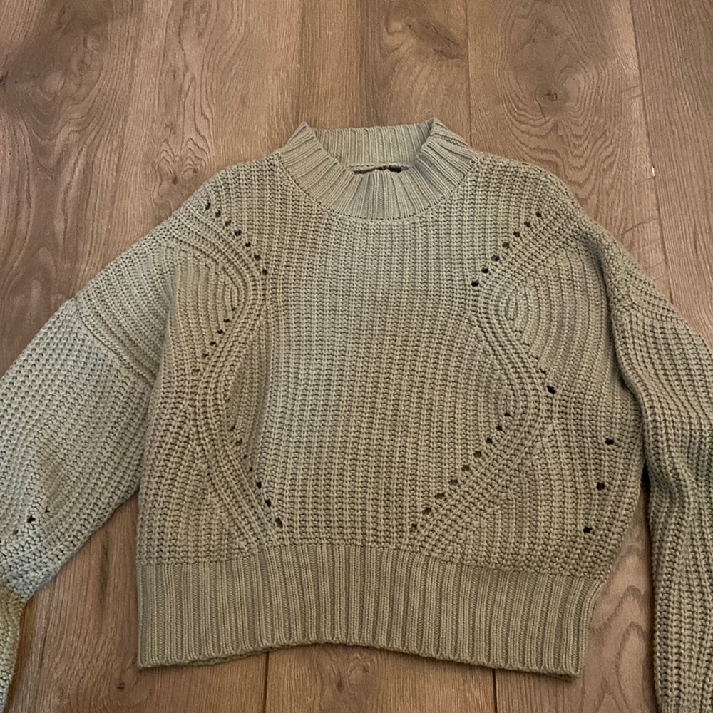 Green sweater